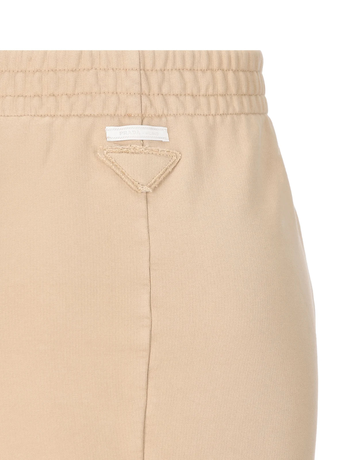 Prada Elasticated Waistband Slit-Detailed Skirt