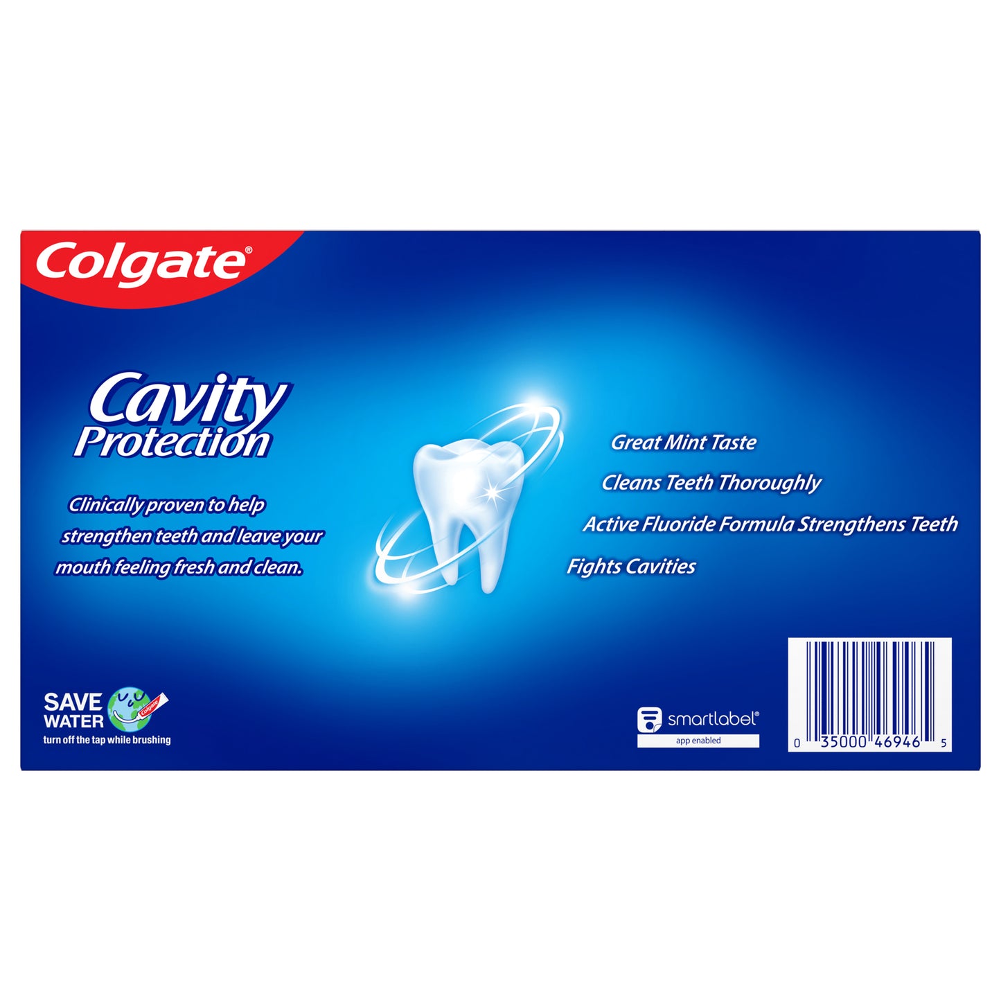 Pasta de dente Colgate Cavity Protection, ótimo sabor regular, 6 onças, pacote com 3