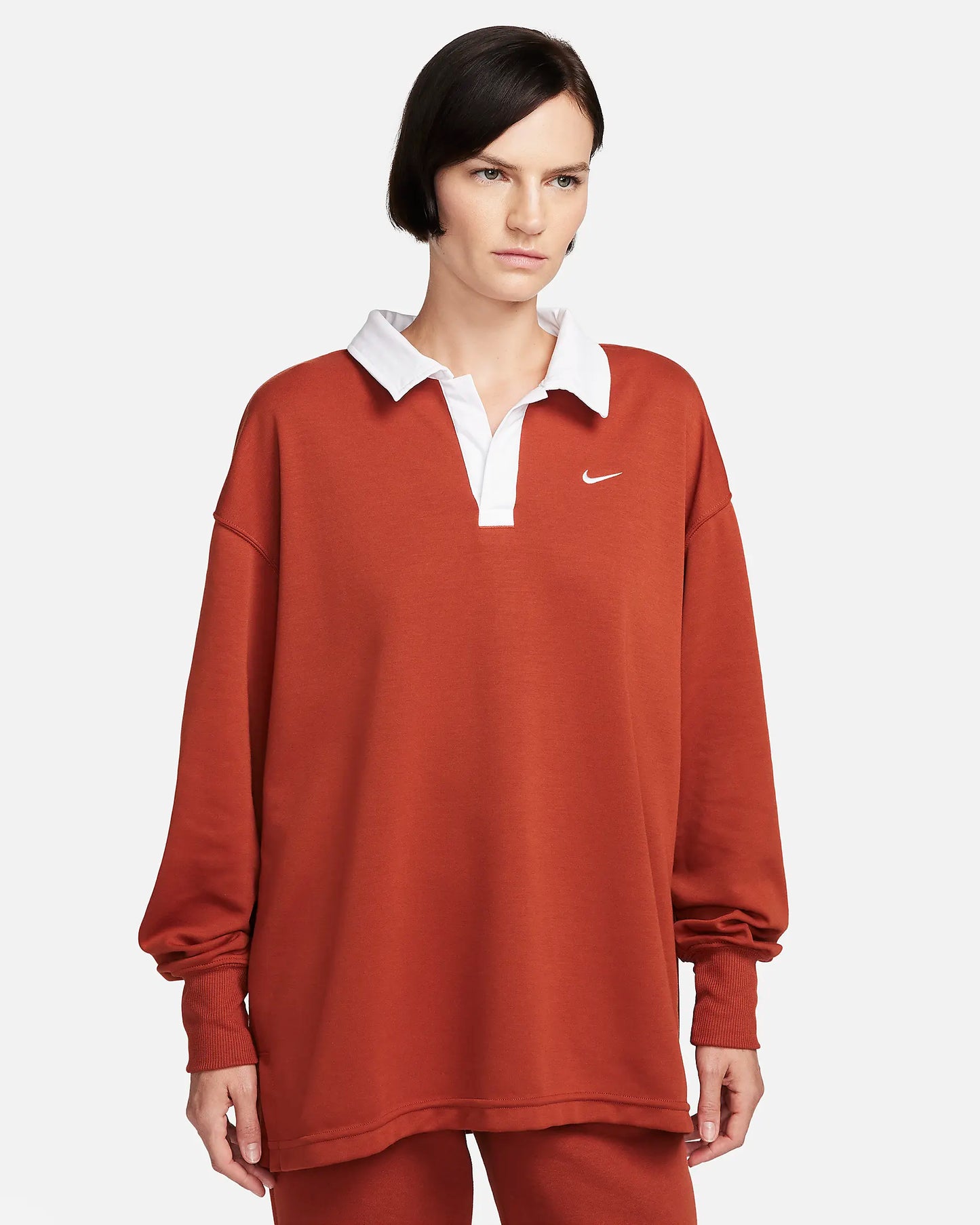 Nike Sportswear Essential Women's Oversized Long-Sleeve Polo