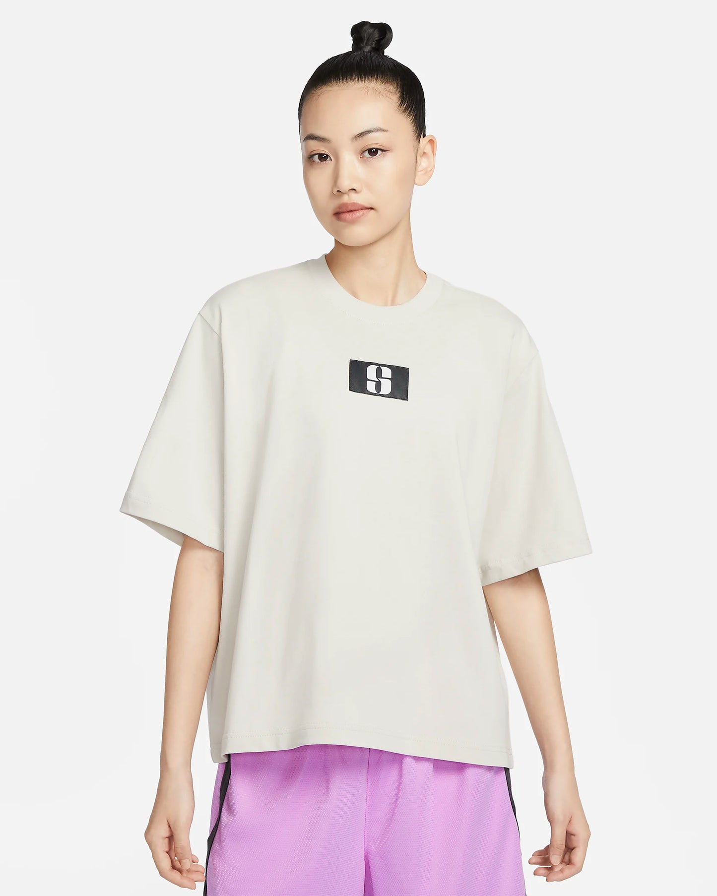 Sabrina Women's Boxy Basketball Tee