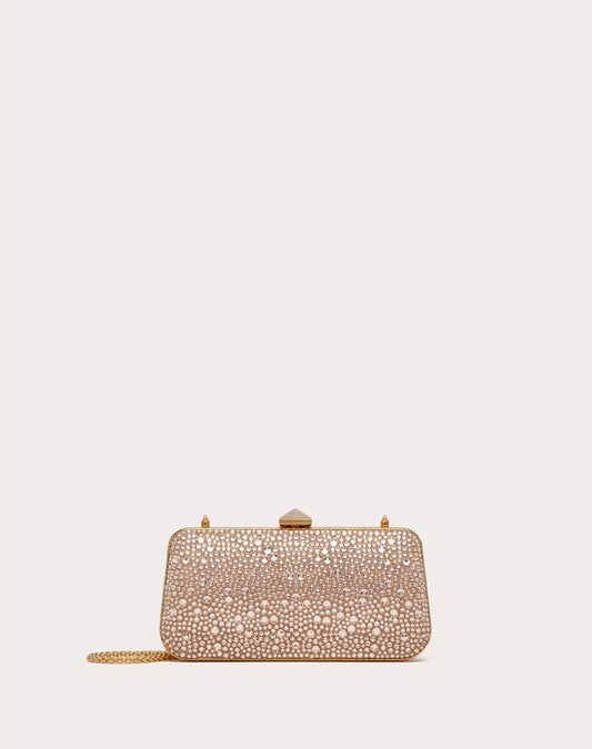 CARRY SECRETS RHINESTONE MINAUDIERE