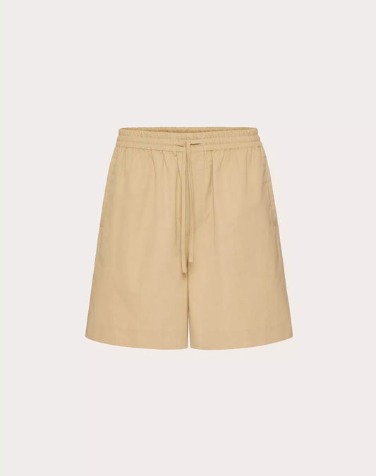 COTTON POPELINE BERMUDA SHORTS