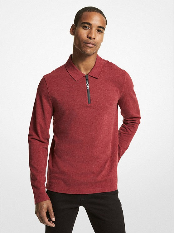 Half-Zip Polo Shirt