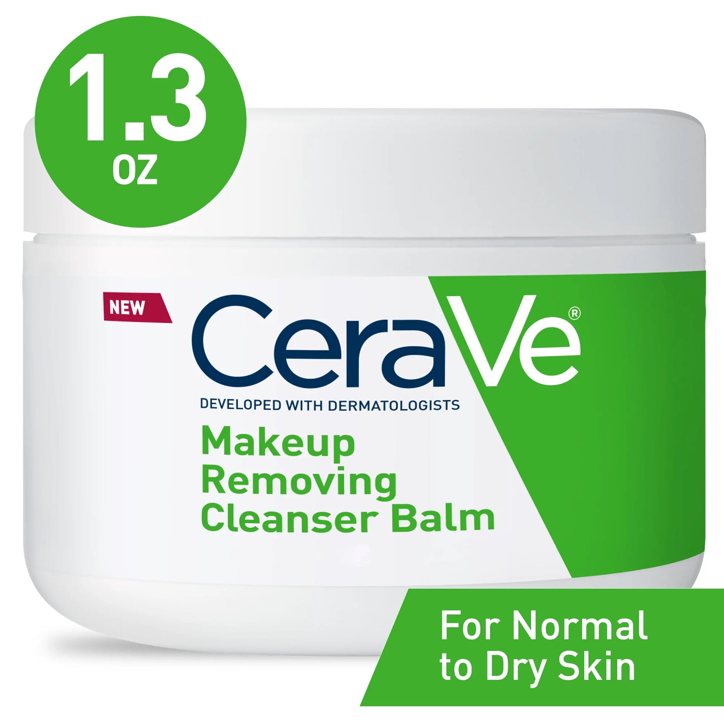 CeraVe Hydrating Face Cleansing Balm and Makeup Remover for Sensitive Skin, 4.3 oz