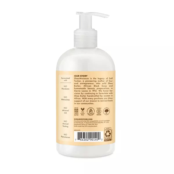 SheaMoisture Baby Lotion Raw Shea + Chamomile + Argan Oil Calm & Comfort for All Skin Types