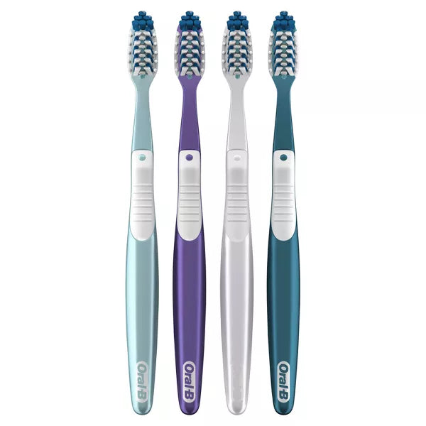 Oral-B Cross Action All In One Manual Toothbrush, Soft