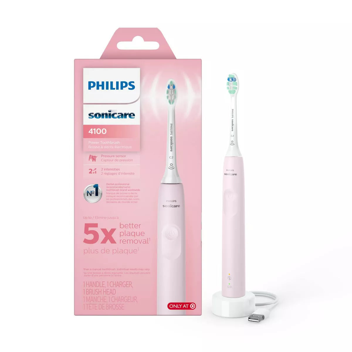 Philips Sonicare 4100 Plaque Control Rechargeable Electric Toothbrush