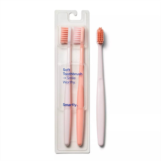 Manual Toothbrush - 2ct - Smartly