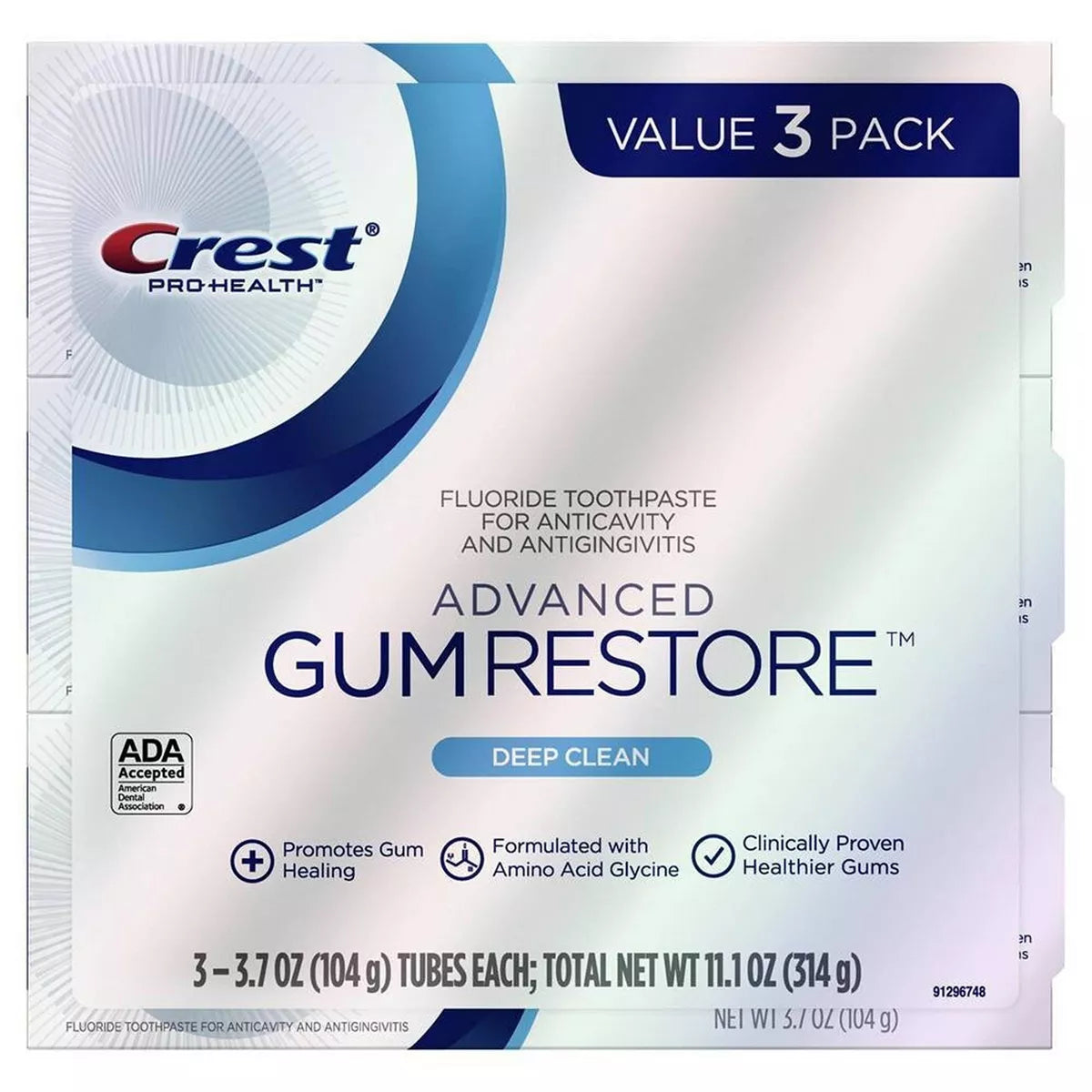 Crest Pro-Health Advanced Gum Restore Toothpaste - Deep Clean - Mint - 3.7oz