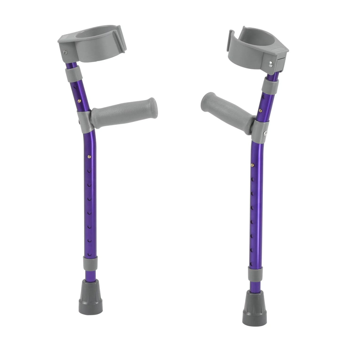 Inspired by Drive Pediatric Forearm Crutches, Medium, Wizard Purple, Pair