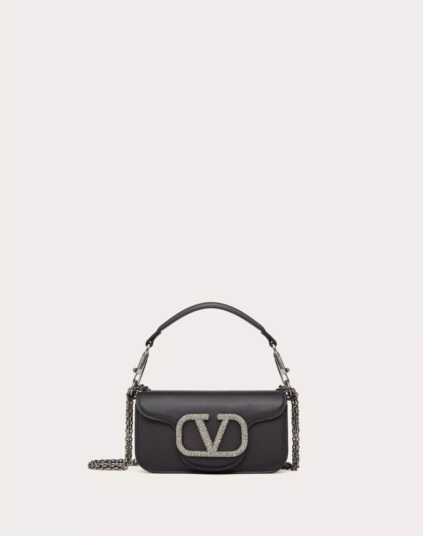 LOCÒ SMALL SHOULDER BAG WITH JEWEL LOGO