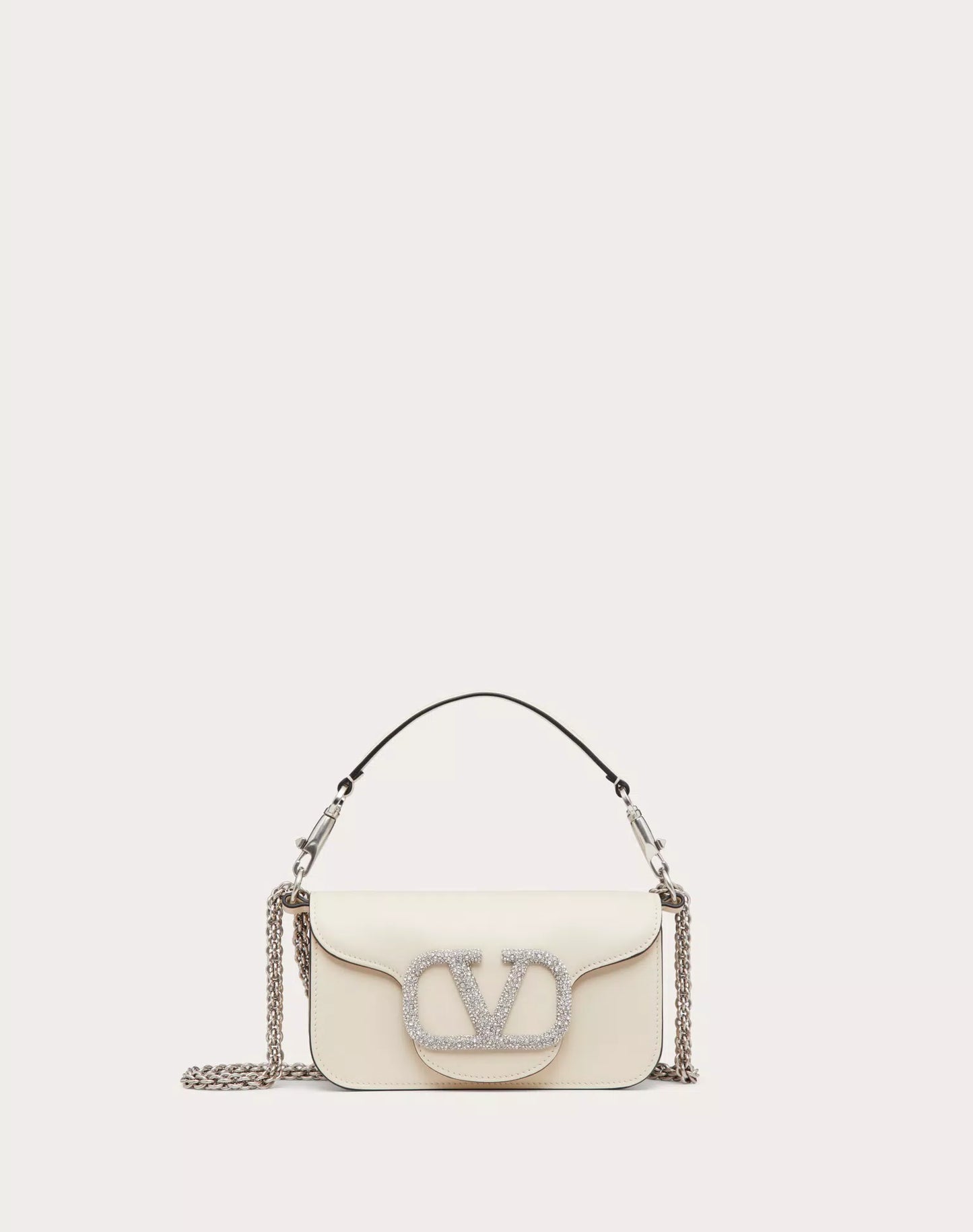 LOCÒ SMALL SHOULDER BAG WITH JEWEL LOGO