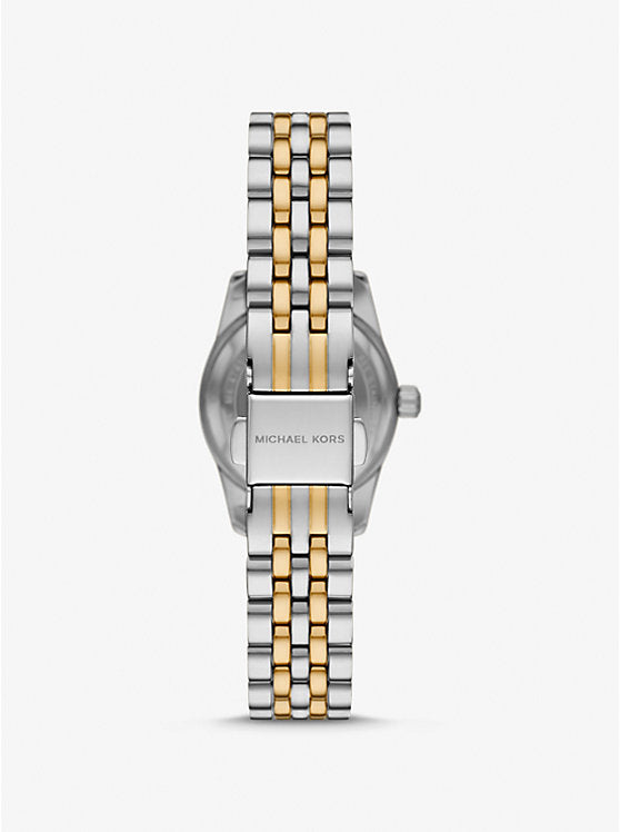 Petite Lexington Pavé Two-Tone Watch