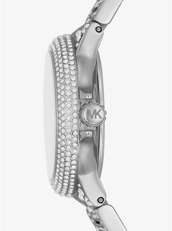 Mini Camille Pavé Silver-Tone Watch