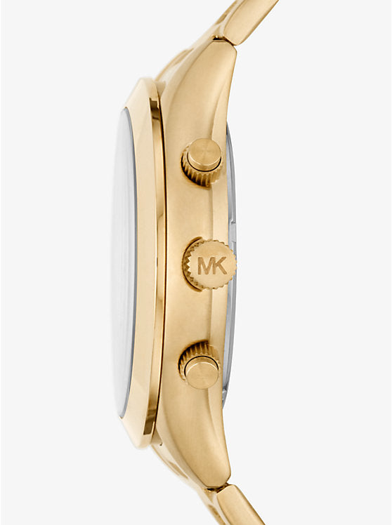 Oversized Slim Runway Gold-Tone Watch