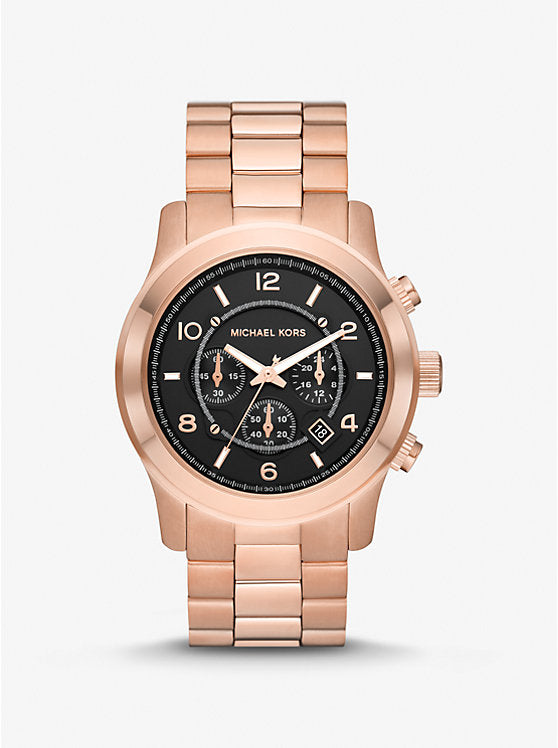 Oversized Runway Rose Gold-Tone Watch