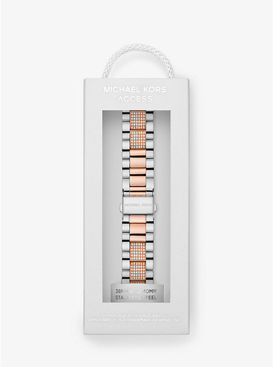 Pavé Two-Tone Strap For Apple Watch®