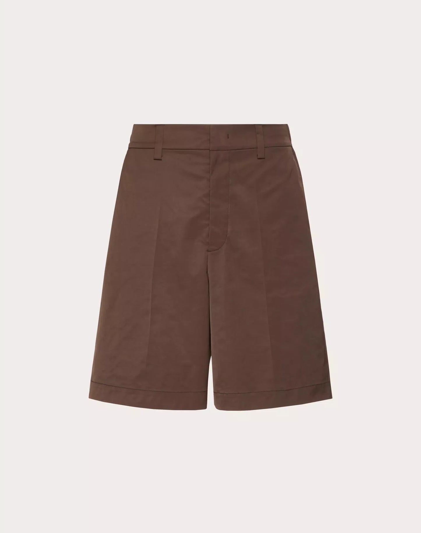 NYLON BERMUDA SHORTS WITH MAISON VALENTINO RUBBER LABEL