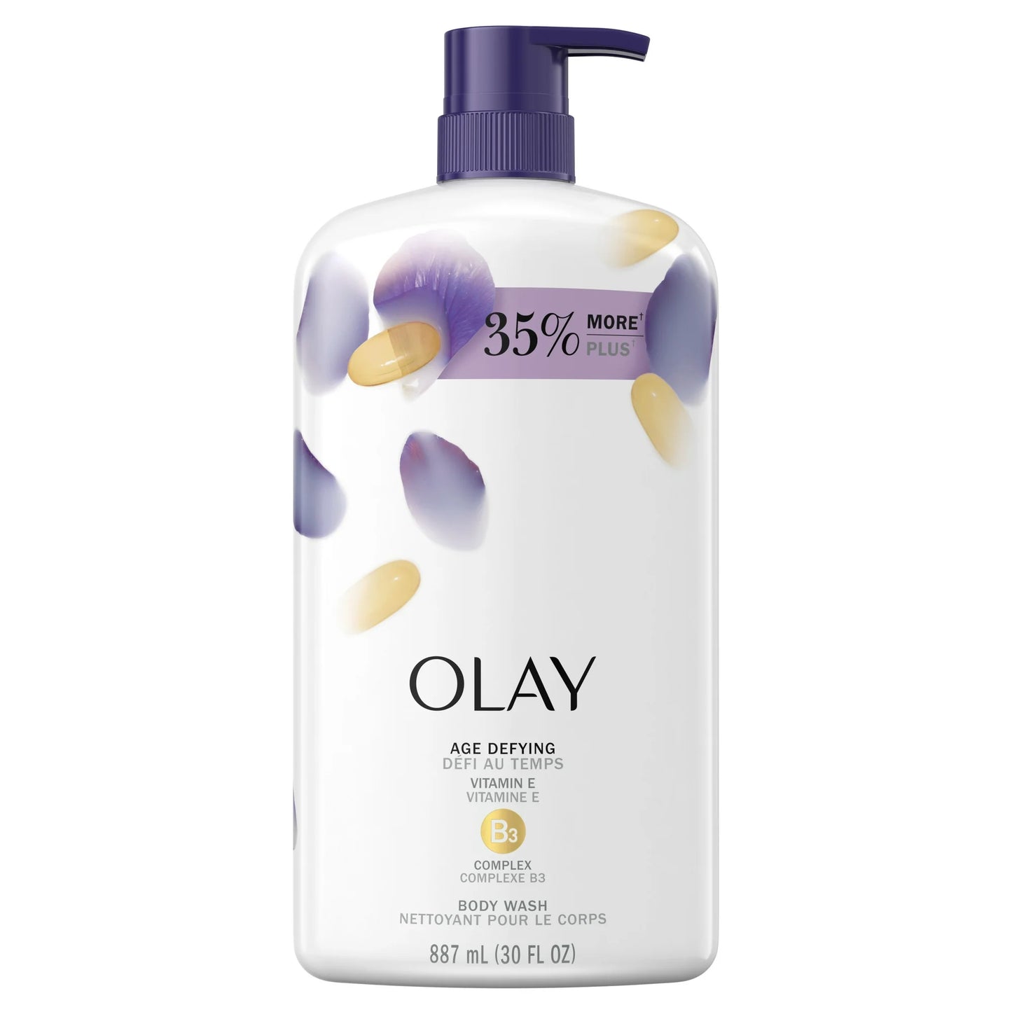 Olay Age Defying Body Wash with Vitamin E, 30 fl oz