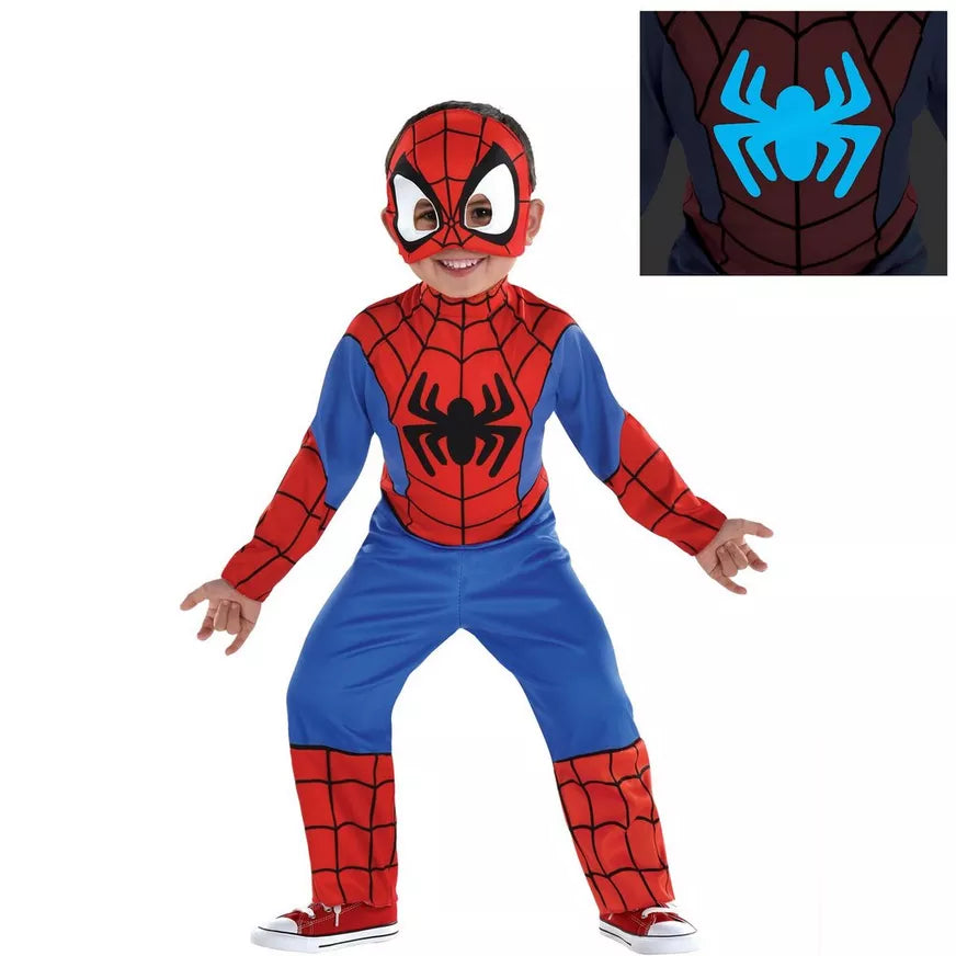 Children's Peter Parker Spider-Man Costume - Marvel Spidey &amp; His Amazing Friends