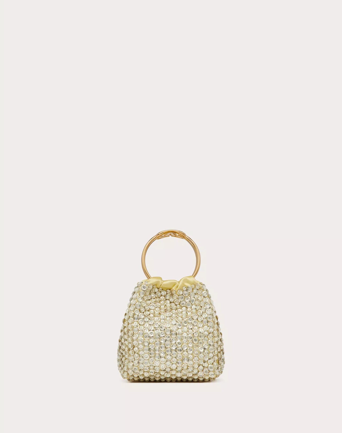 SMALL CARRY SECRETS EMBROIDERED BUCKET BAG