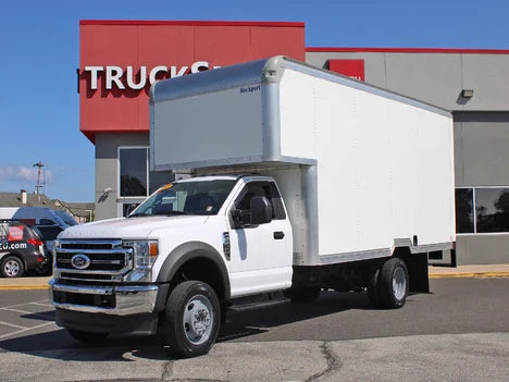 2021 FORD F550 BOX VAN TRUCK