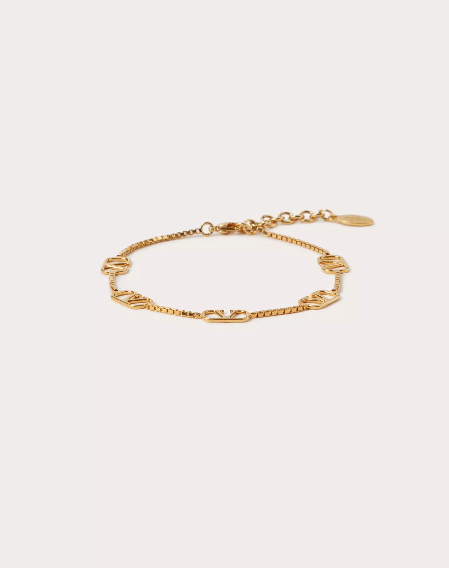 VLOGO SIGNATURE METAL ANKLET