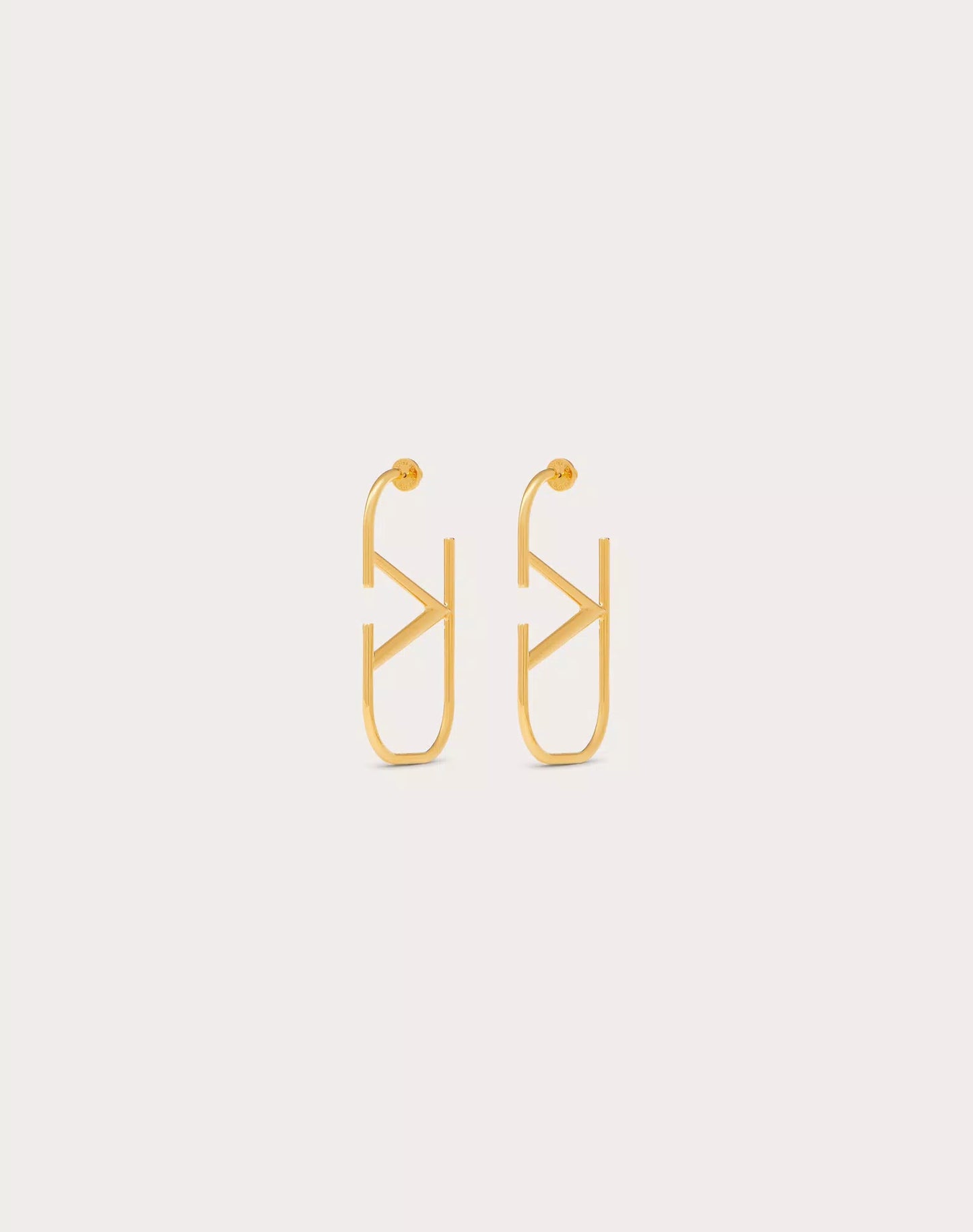 VLOGO SIGNATURE METAL EARRINGS