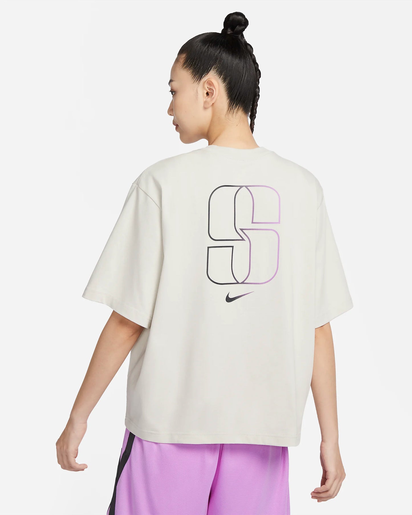 Sabrina Women's Boxy Basketball Tee