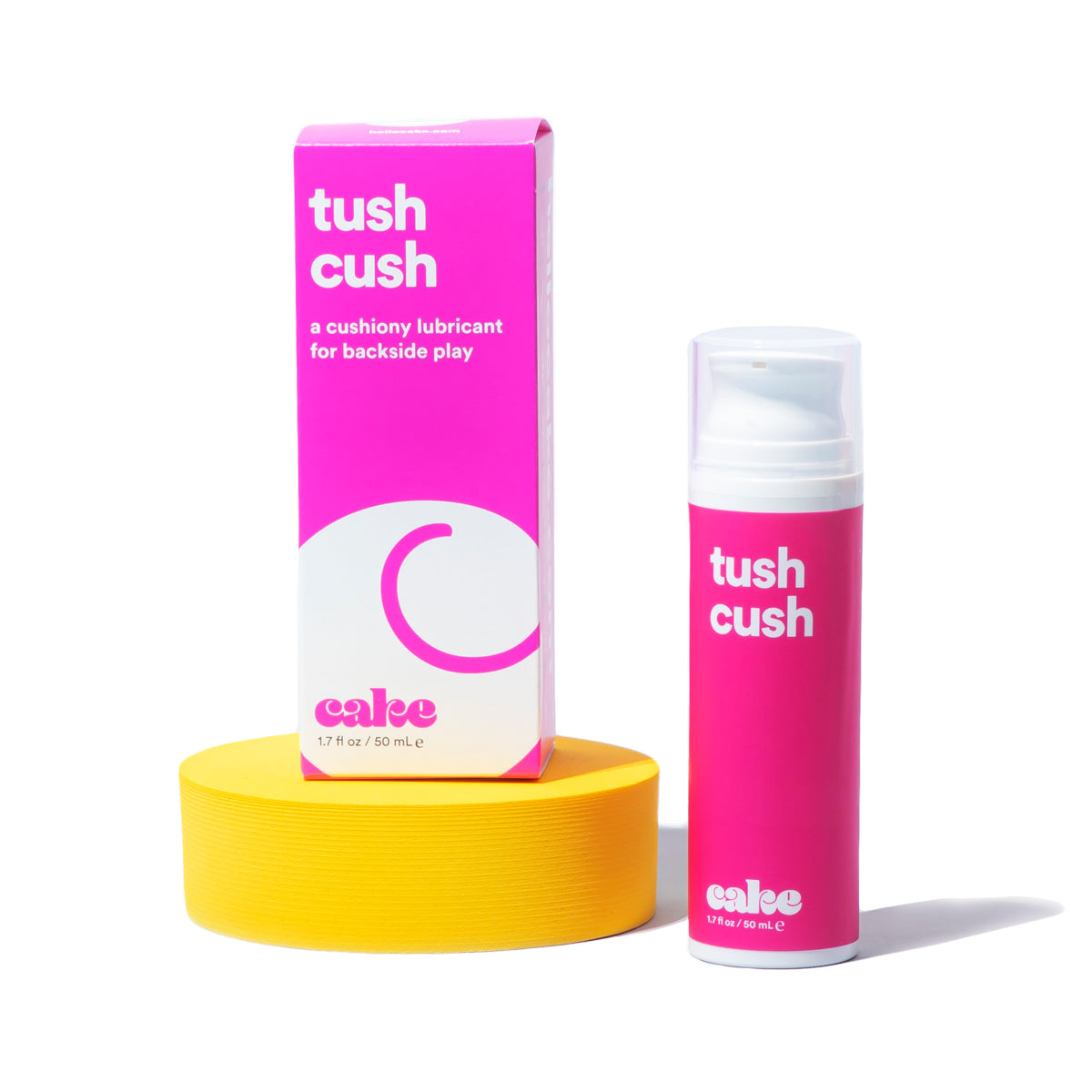 Hello Cake Tush Cush Lube, lubrificante de gelatina pessoal, unissex, 1,7 fl oz