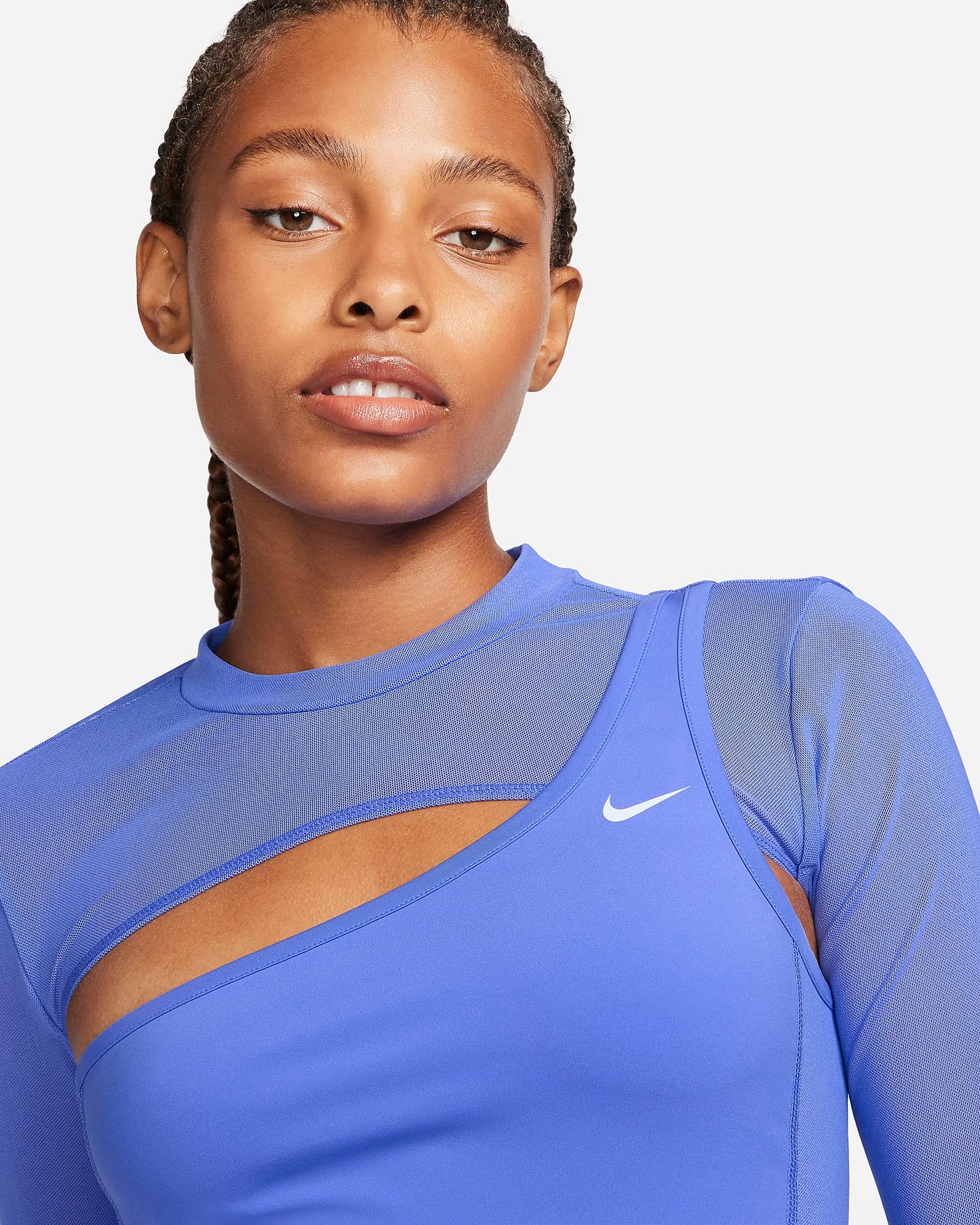 Nike Pro Women's Long-Sleeve Cropped Top