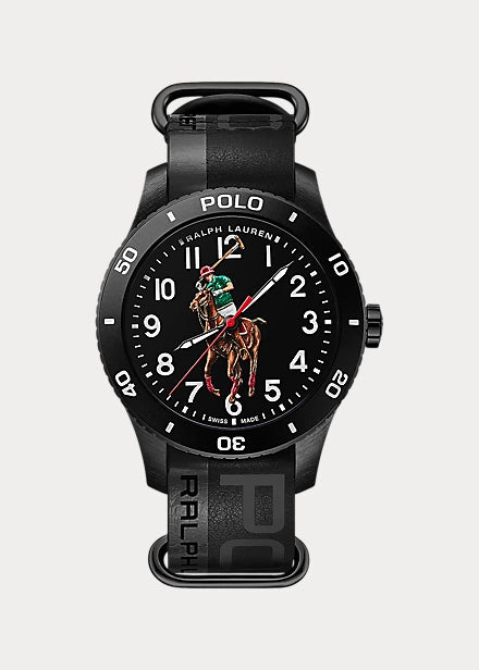 Polo Sport Watch Black Dial