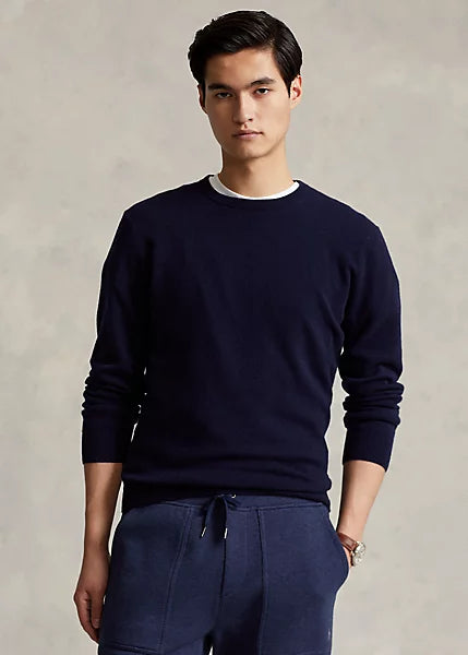 Washable Cashmere Crewneck Sweater