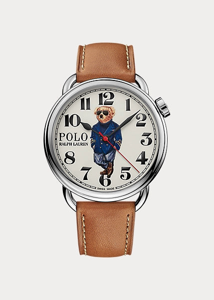 Nautical Polo Bear 42 MM Steel Watch