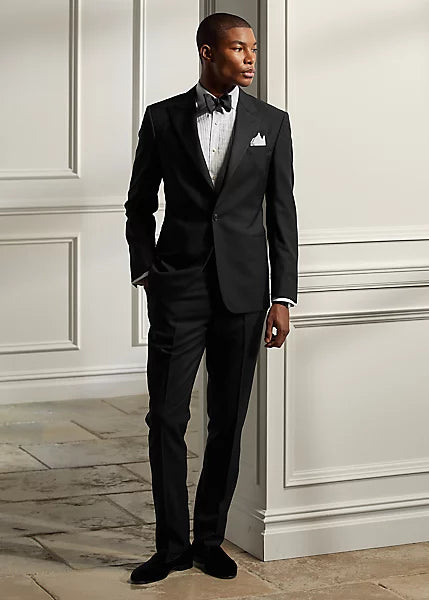 Gregory Hand-Tailored Wool Peak Tuxedo