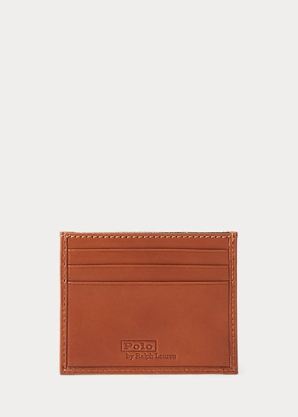 Heritage Canvas & Leather Card Case