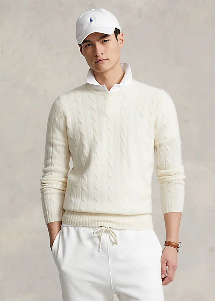 The Iconic Cable-Knit Cashmere Sweater