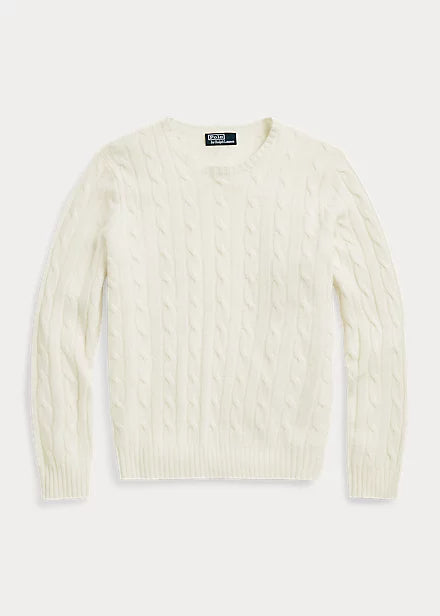 The Iconic Cable-Knit Cashmere Sweater