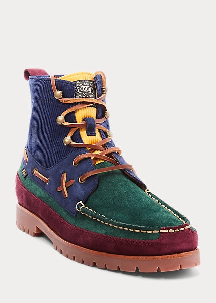 Ranger Mid Suede & Corduroy Boot