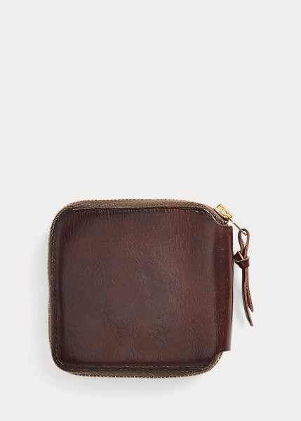 Leather Zip Wallet