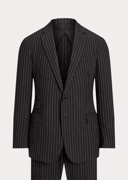 Kent Hand-Tailored Pinstripe Suit