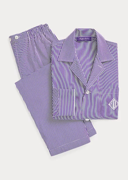 Monogram Poplin Pajama Set