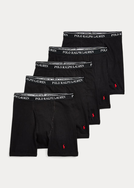 Cotton Wicking Boxer Brief 5-Pack