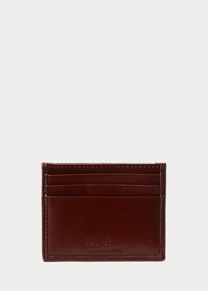 Heritage Plaid Wool & Leather Card Case