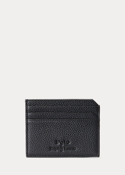 Pebbled Leather Card Case