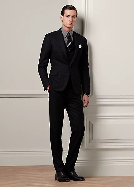 Gregory Hand-Tailored Wool 3-Piece Suit