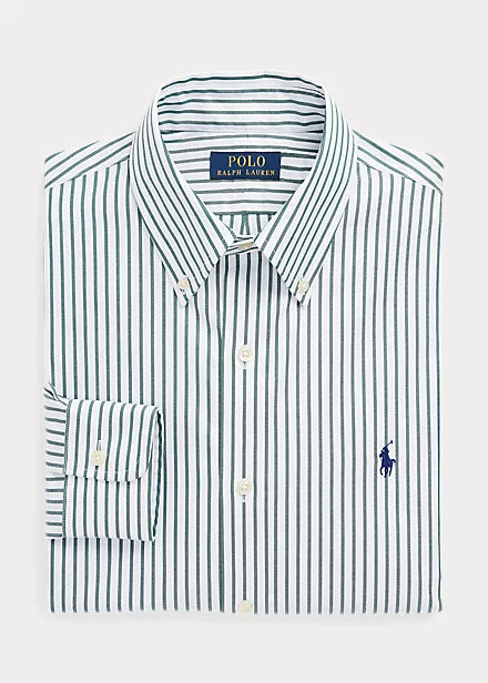 Custom Fit Striped Oxford Shirt