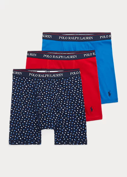 Cotton Wicking Boxer Brief 3-Pack