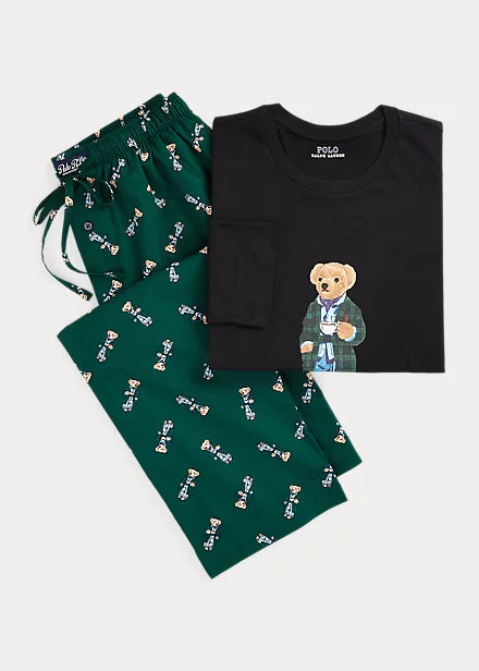 Polo Bear Cotton Sleep Set