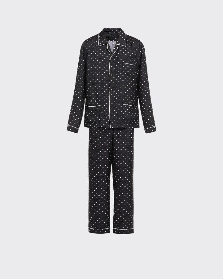 Prada Silk Twill Pajamas